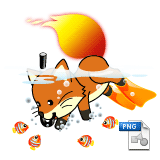 Image from Foxkeh's wallpaper for July 2008 (PNG)