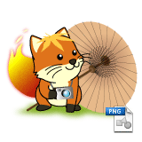 Image from Foxkeh's wallpaper for November 2009 (PNG)
