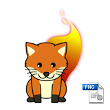 Front of Foxkeh (PNG)
